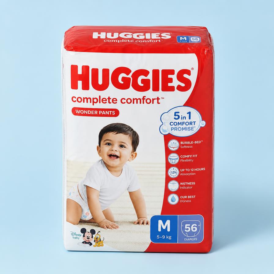 Huggies Complete Comfort Taped packet
