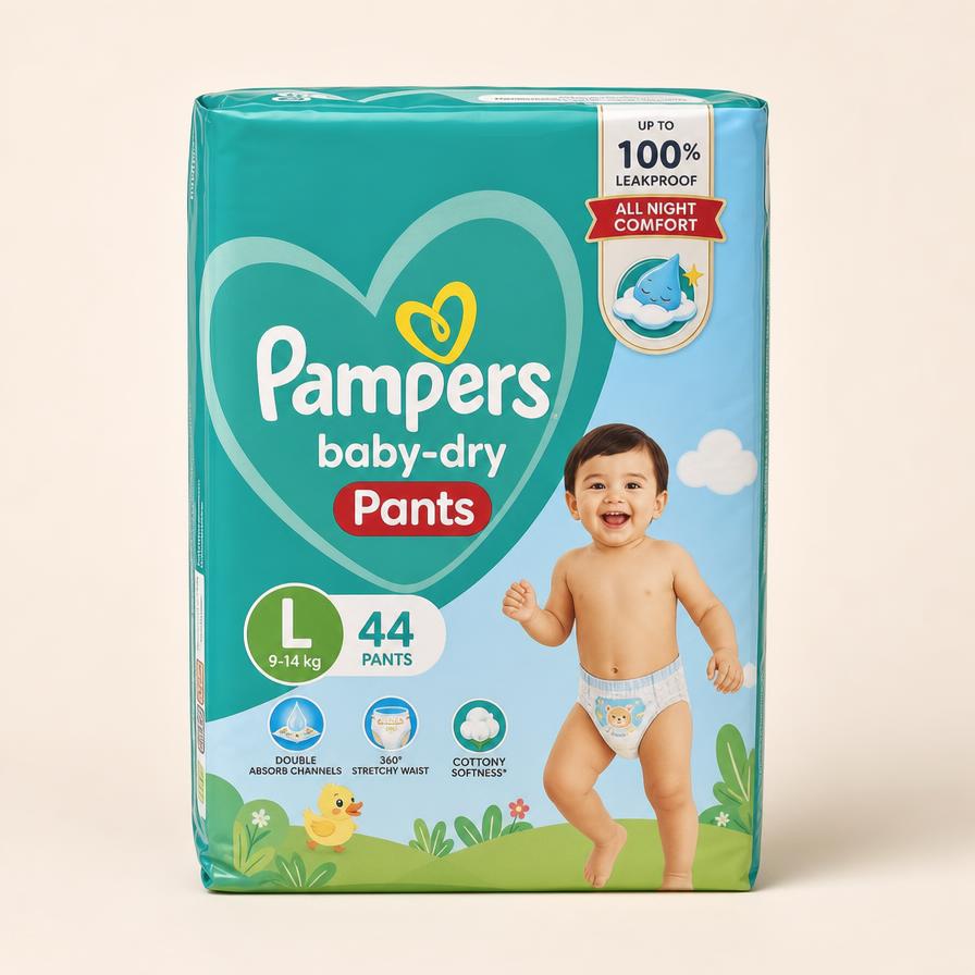 Pampers Baby-Dry Pants packet