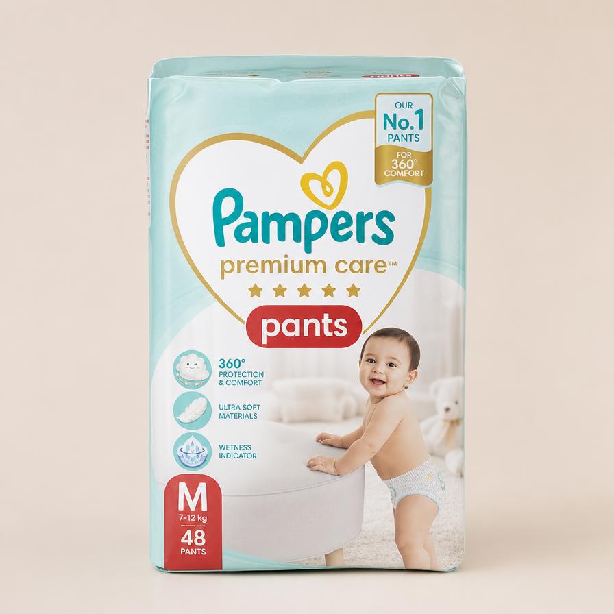 Pampers Premium Care Pants packet